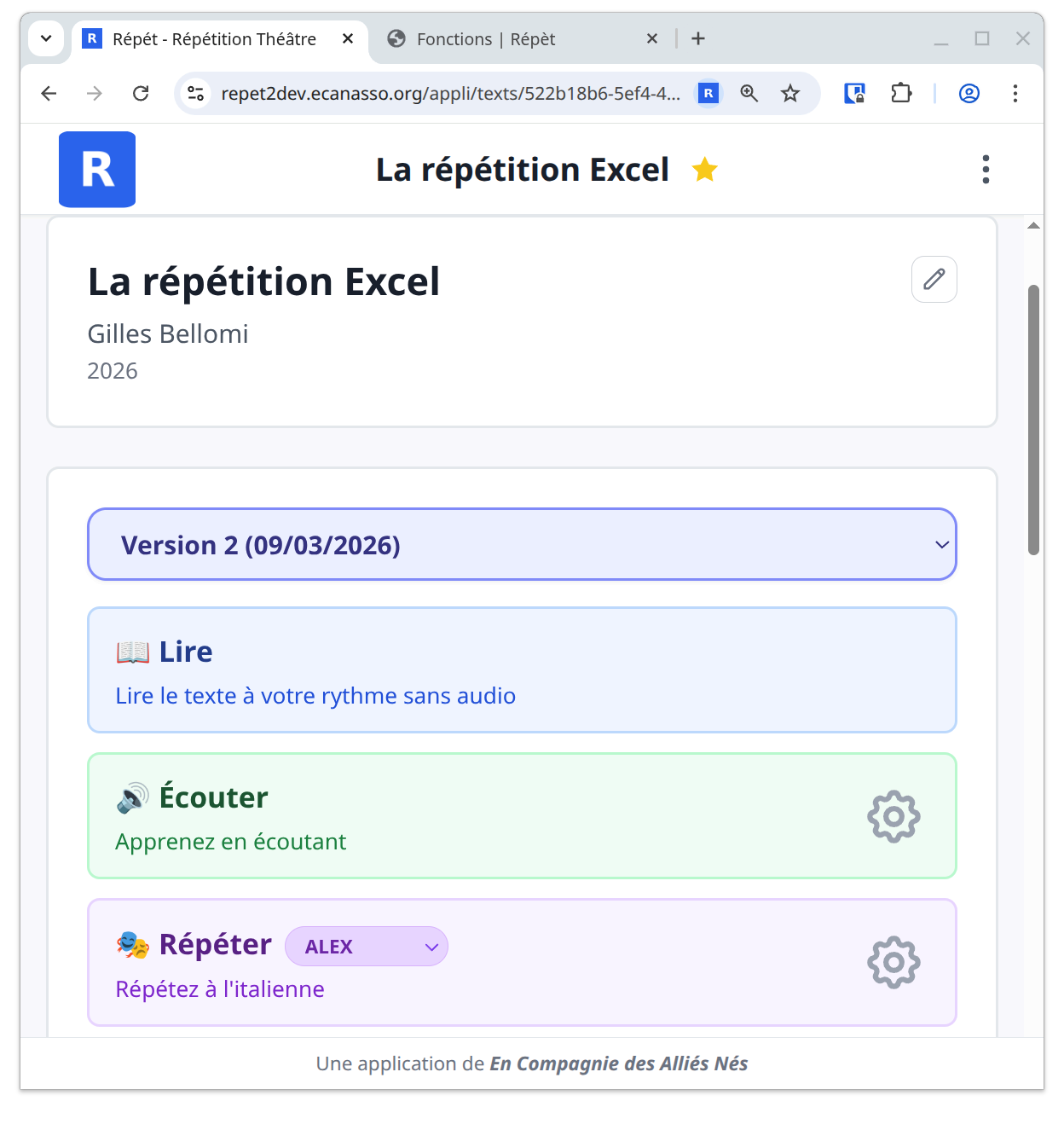 Modes d'apprentissage adaptatifs