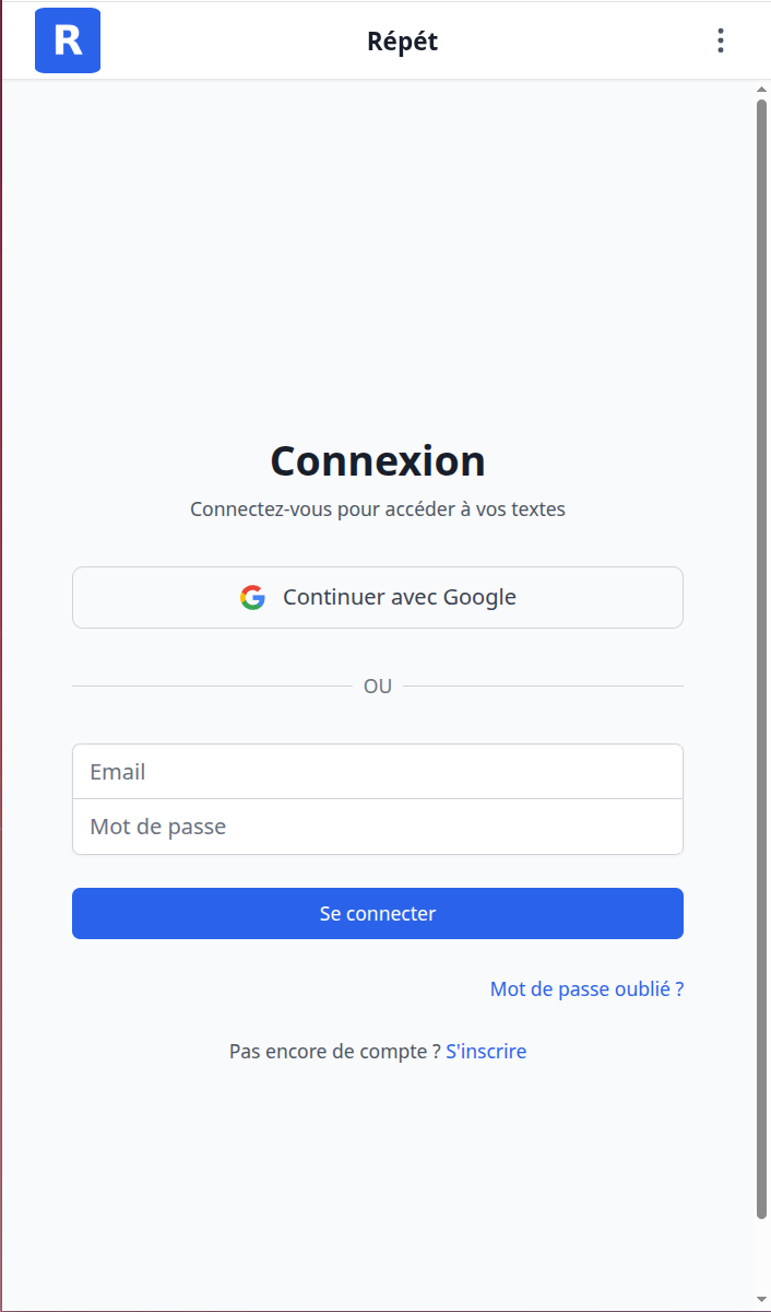 Authentification sécurisée