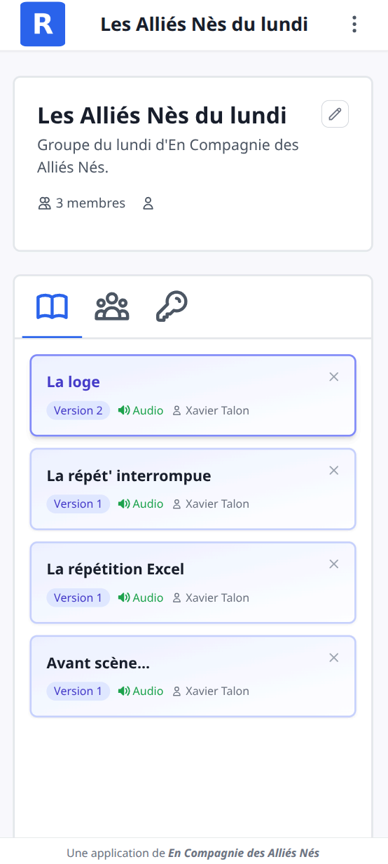 Le mode troupe